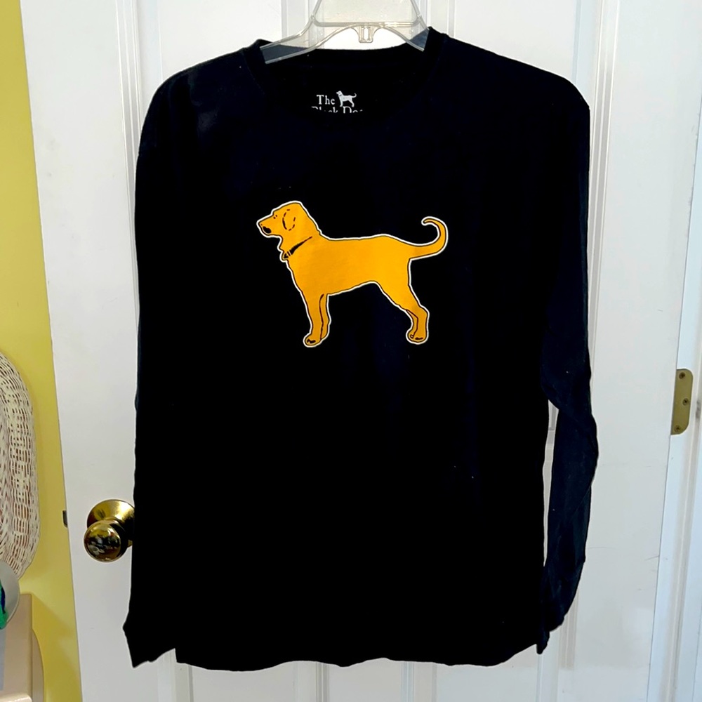 Black Dog logo Long Sleeve Large T-shirt.